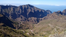 Barranco de Masca (descent &amp; ascent)